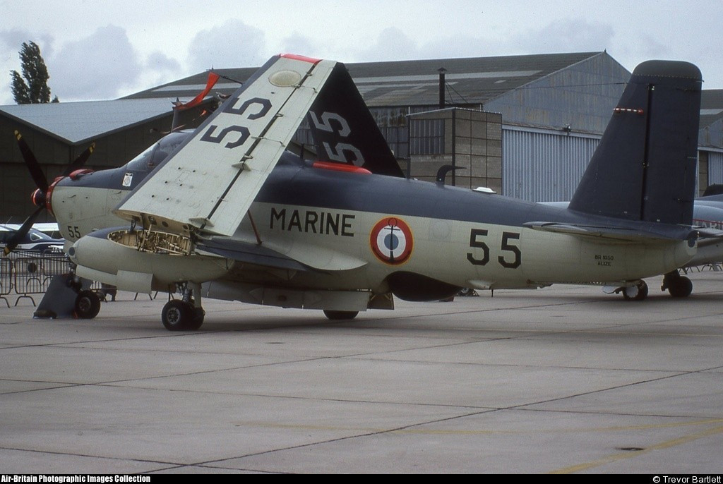 Base Aérienne 107 Villacoublay, 1981, flottille 6F, alizé 55 ...