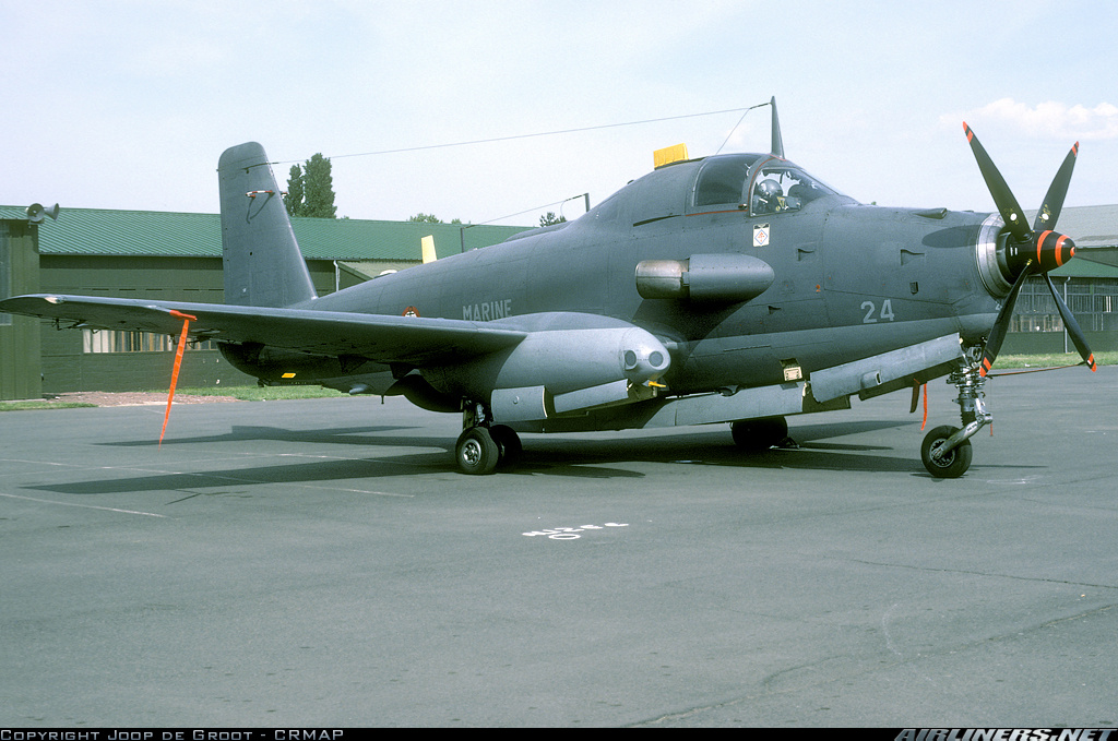 BA 103 Cambrai-Epinoy, 1993, flottille 6F, alizé 24 ...