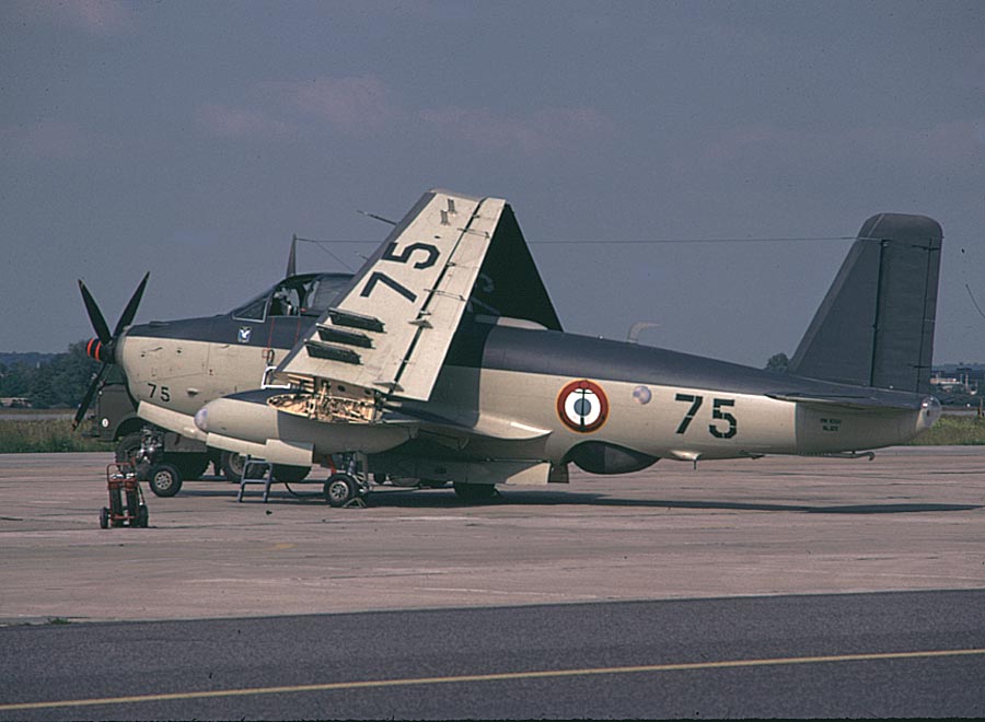 Base Aérienne 113 Saint-Dizier-Robinson, 1974, flottille 4F, alizé 75 ...