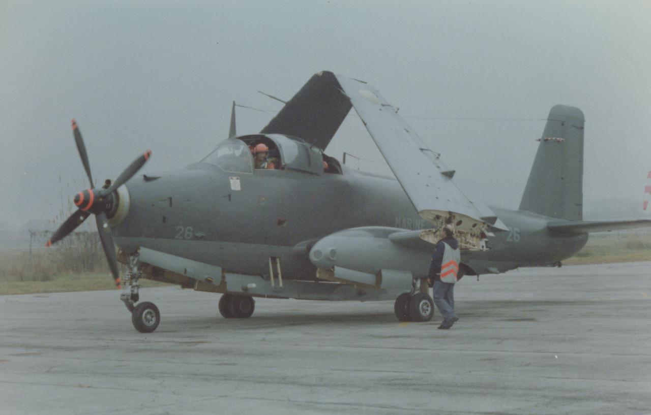 1988, Fréjus, escadrille 10S, mise en route ...