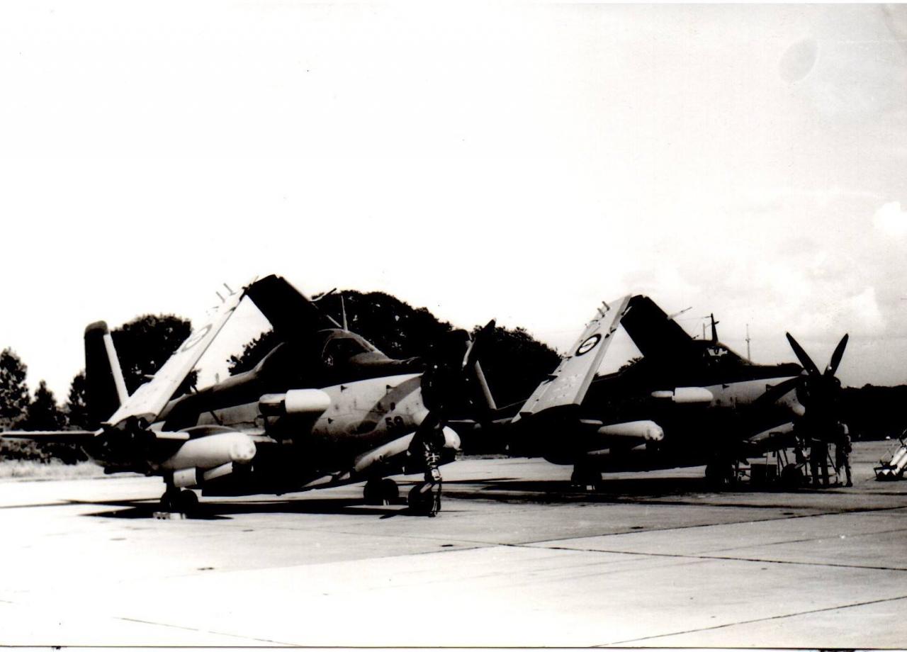 Escadrille 2S, alizé 59et56, ban Lann-Bihoué, 1970
