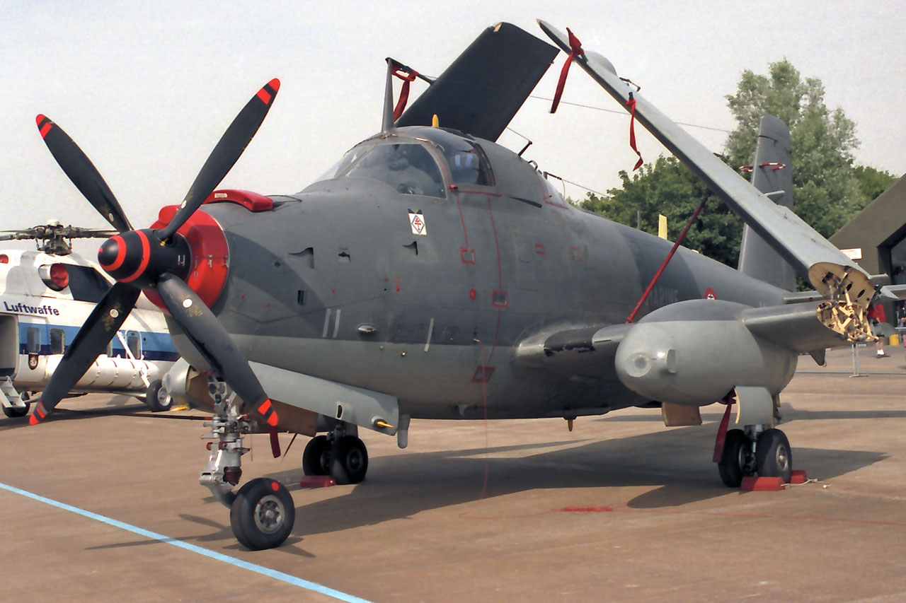 Leeuwarden Air Base (NL), 1994, flottille 6F, alizé 11 ...