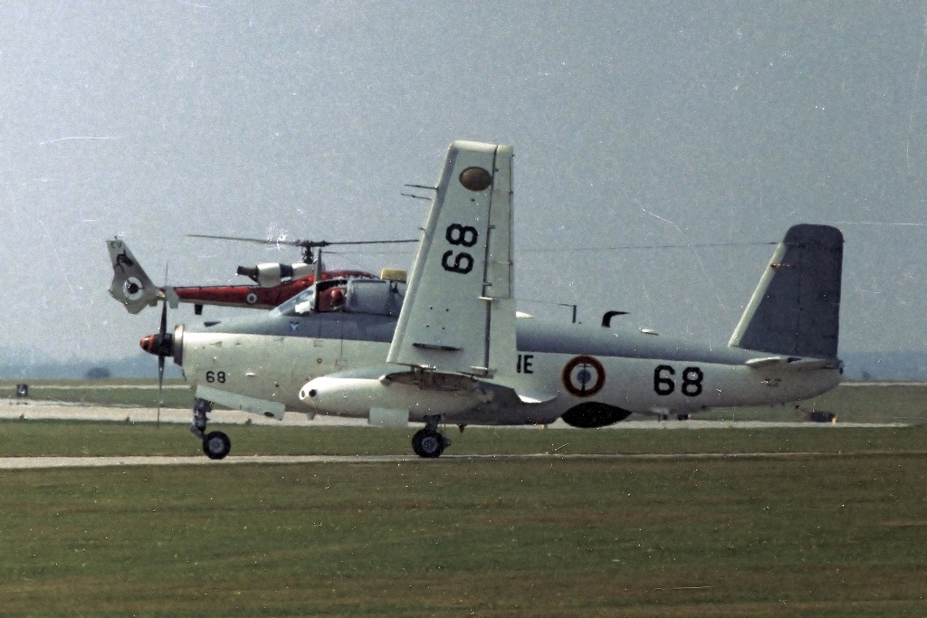 RNAS Culdrose (UK), 1983, Flottille 4F, Alizé 68 ...