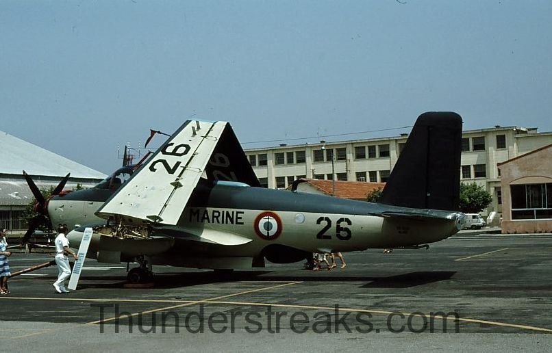 Base Aéronautique Navale Fréjus-Saint-Raphaël, JPO 1979, escadrille 59S, alizé 26 ...