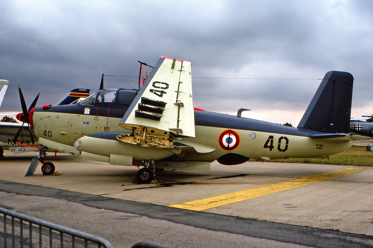 Base Aéronautique Navale de Nîmes-Garons, JPO 1976, flottille 6F, alizé 40 ...