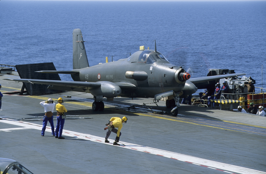 Juin 2000, les dernières manoeuvres aviation pour les Alizé de la 6F...