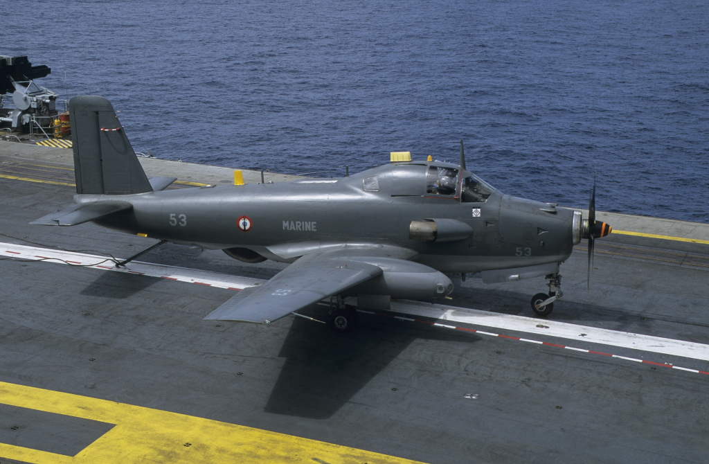 Juin 2000, dernières manoeuvres aviation pour les Alizé de la 6F...