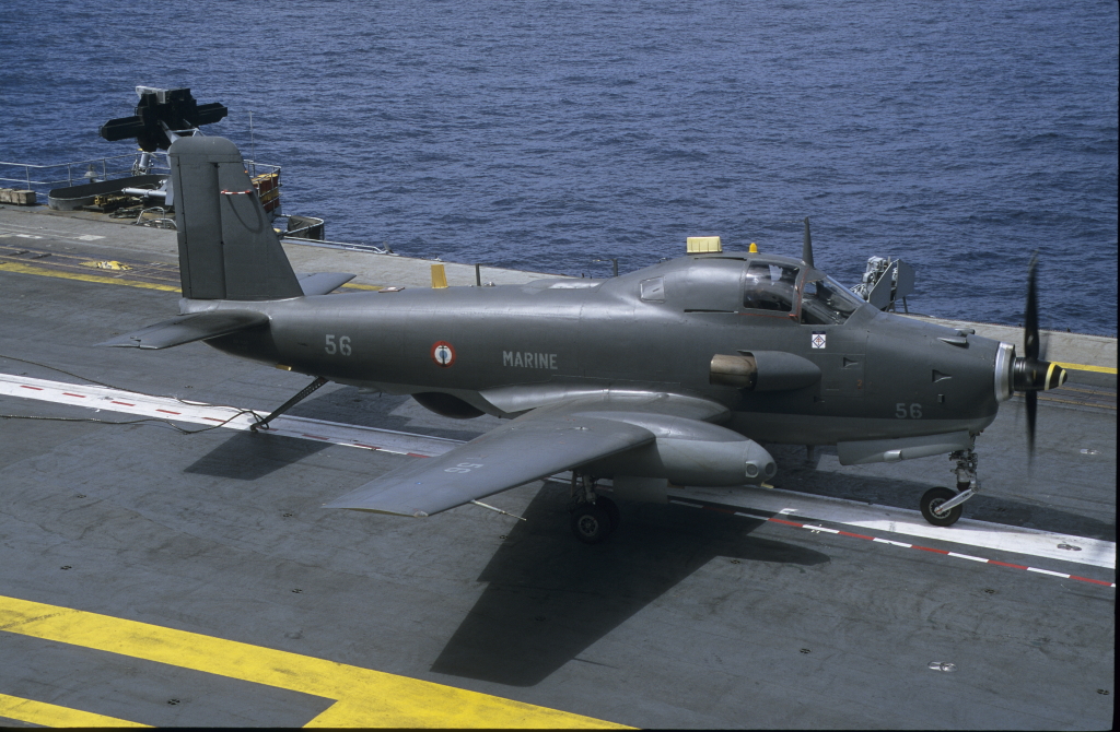 Juin 2000, dernières manoeuvres aviation pour les Alizé de la 6F...