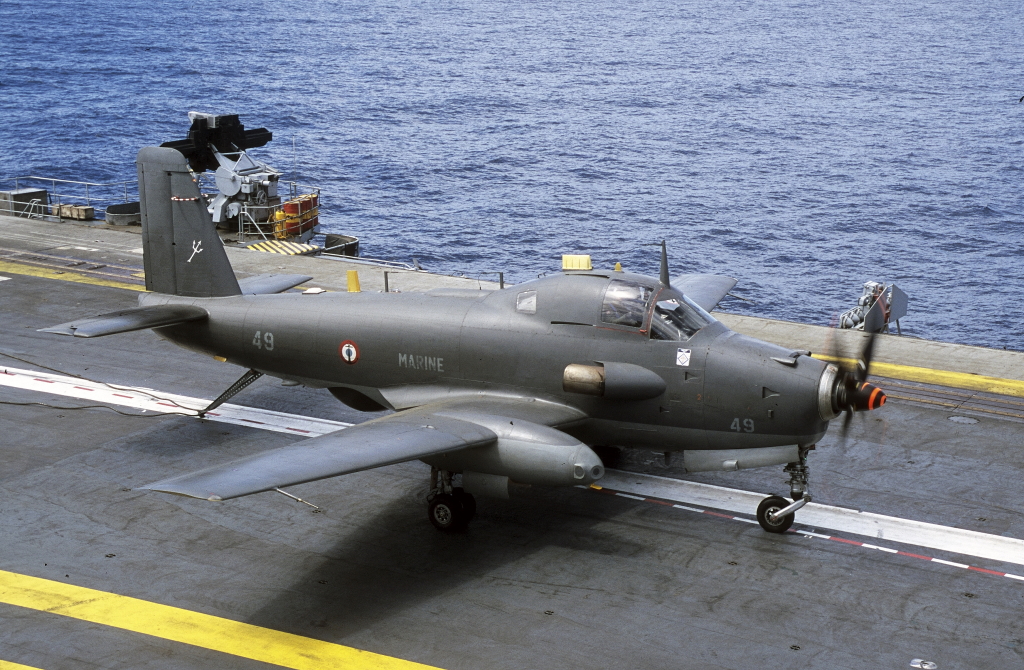 Juin 2000, dernières manoeuvres aviation pour les Alizé de la 6F...