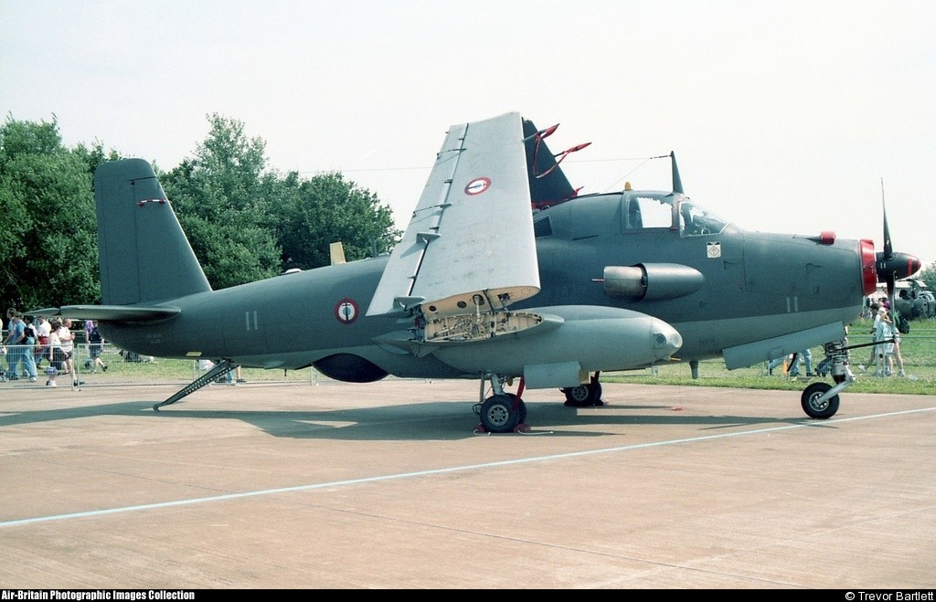 Leeuwarden Air Base (NL), 1994, flottille 6F, alizé 11 ...